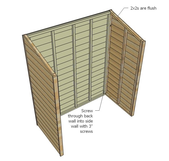 Small Cedar Shed — step 6