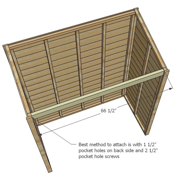 Small Cedar Shed — step 7