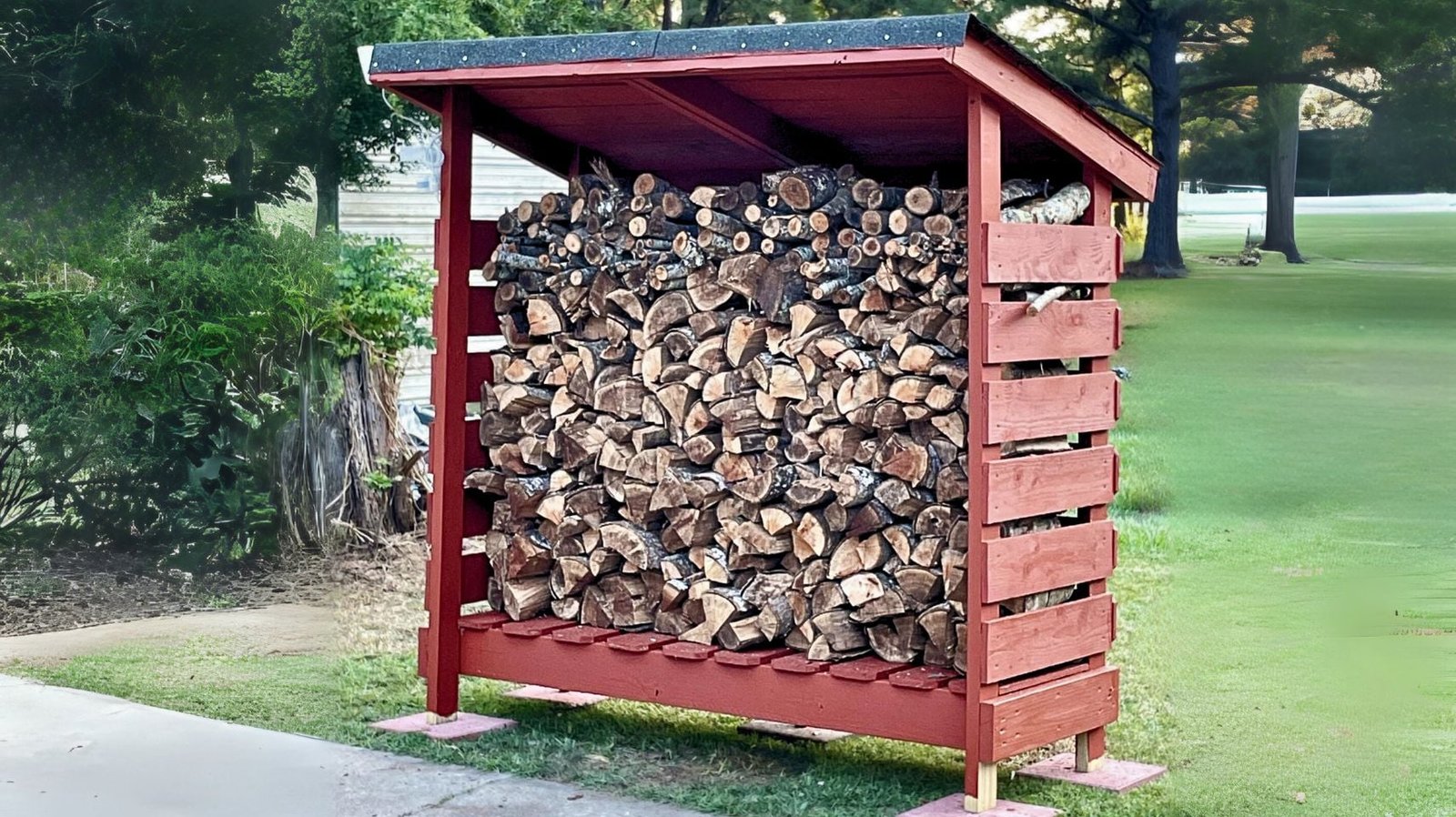 Small Firewood Shed