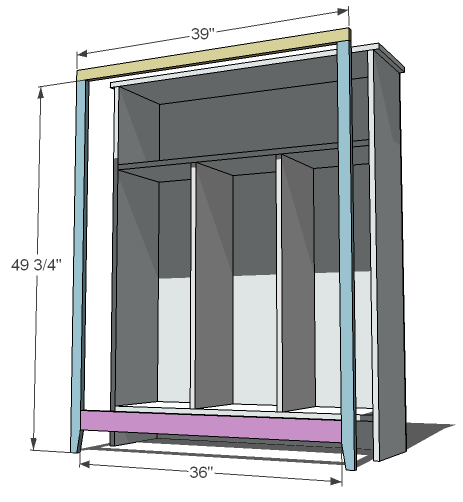 Small Locker Cabinet — step 3