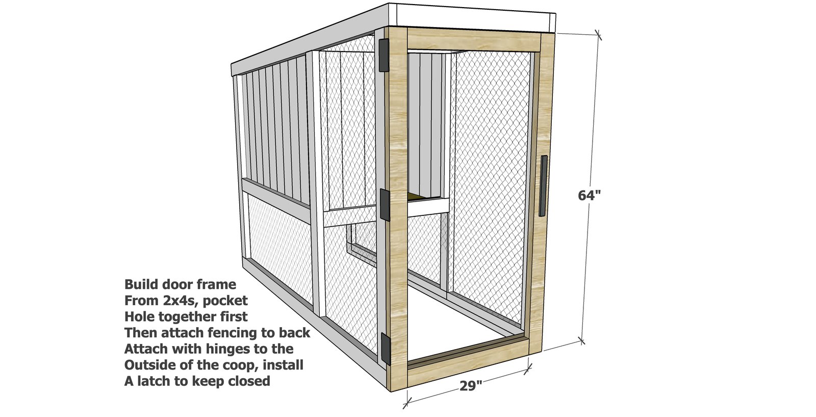Small Modern Chicken Coop — step 11