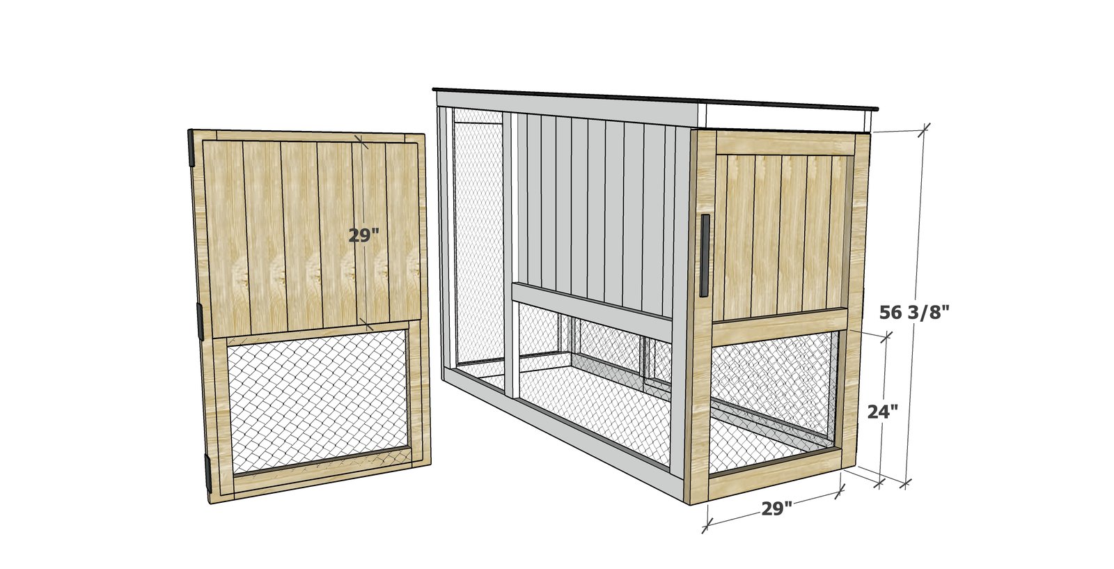 Small Modern Chicken Coop — step 12