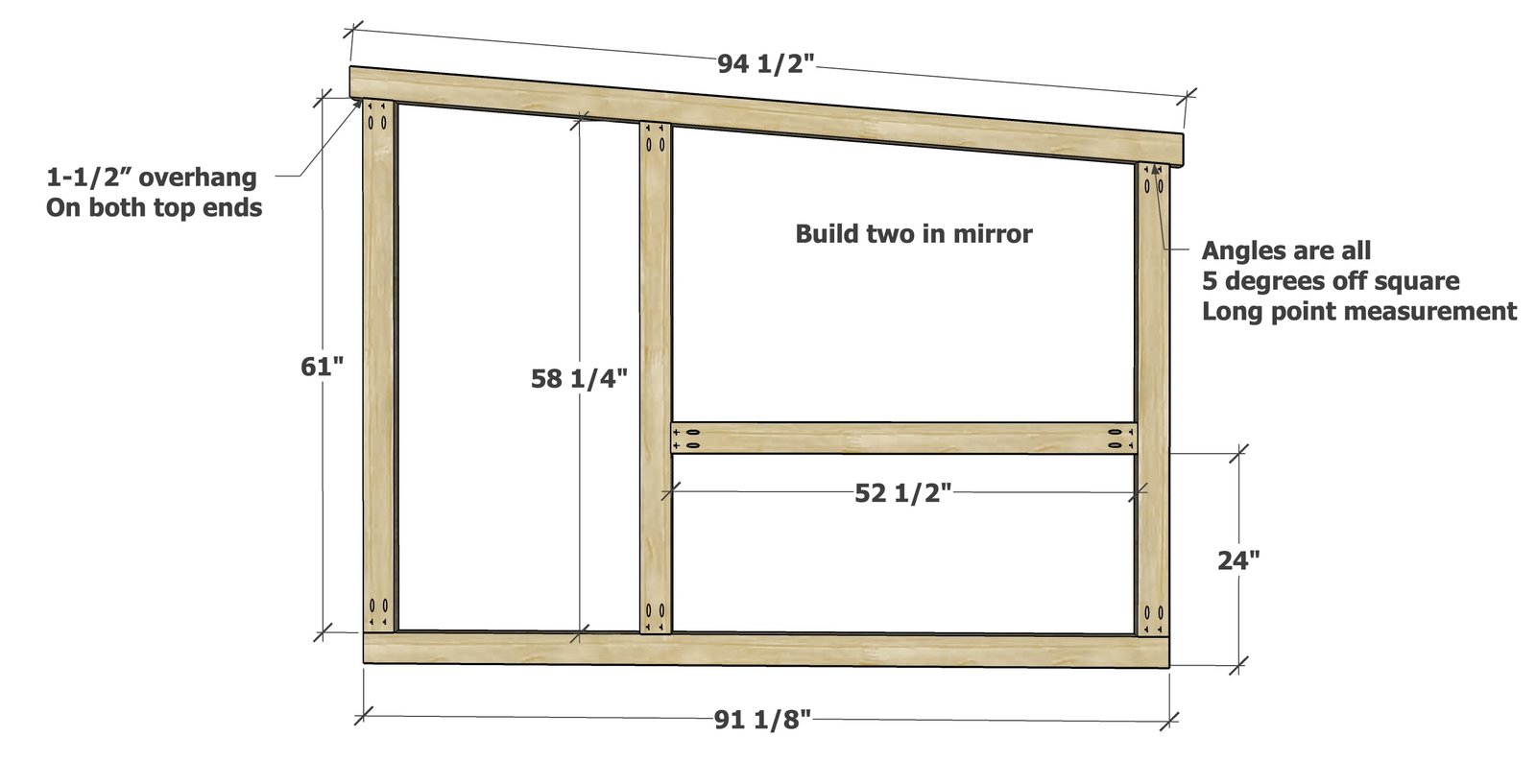 Small Modern Chicken Coop — step 1