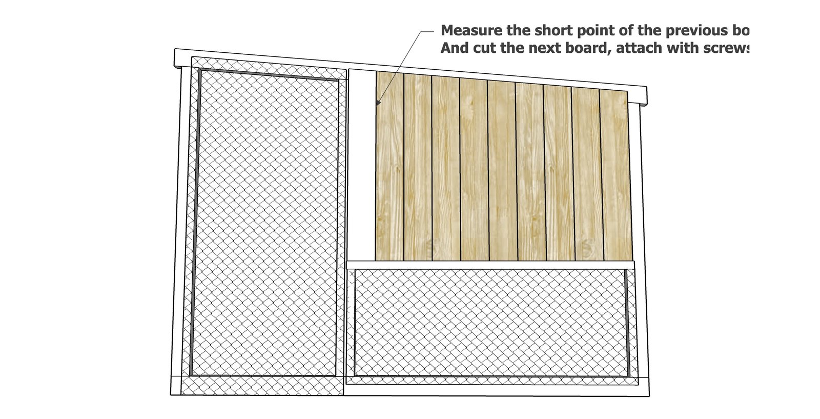 Small Modern Chicken Coop — step 5