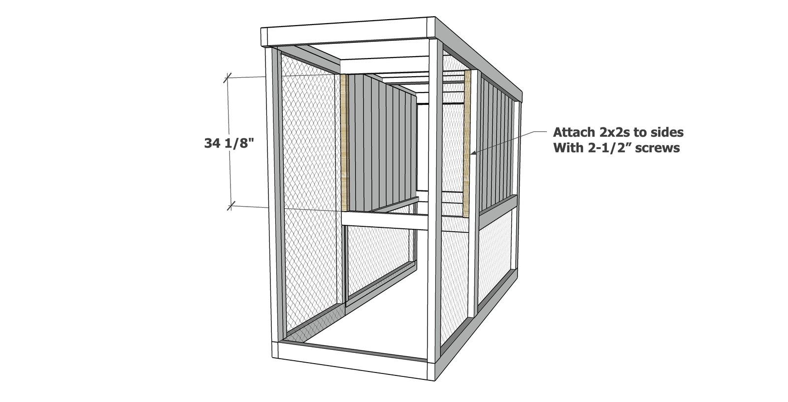 Small Modern Chicken Coop — step 8