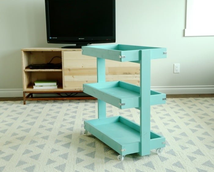 Smaller Rolling Storage Cart