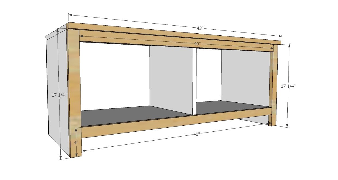 Smith Media Wall: Center Console — step 3