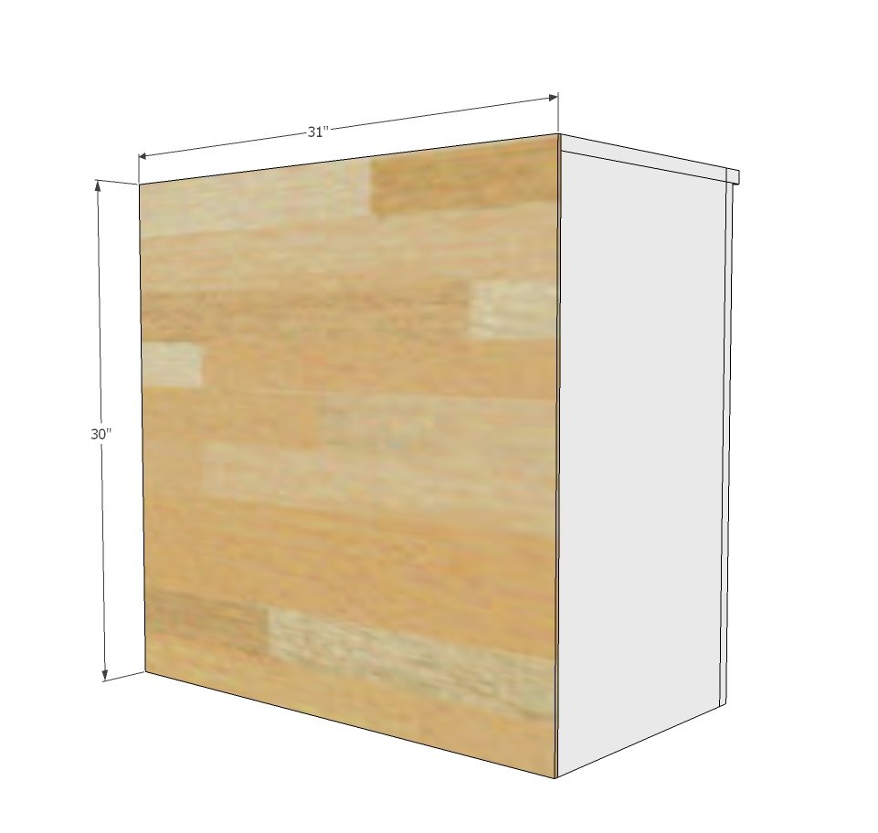 Smith Media Wall: Side Base Cabinet — step 3