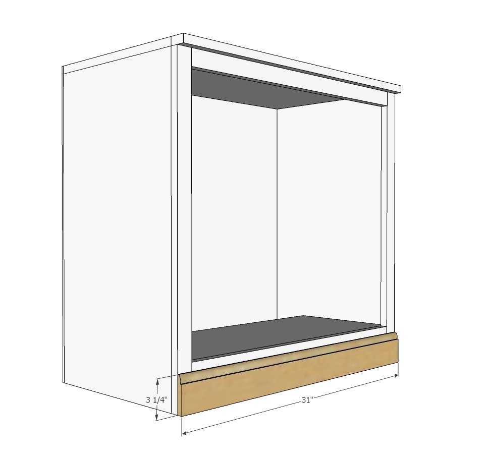 Smith Media Wall: Side Base Cabinet — step 4