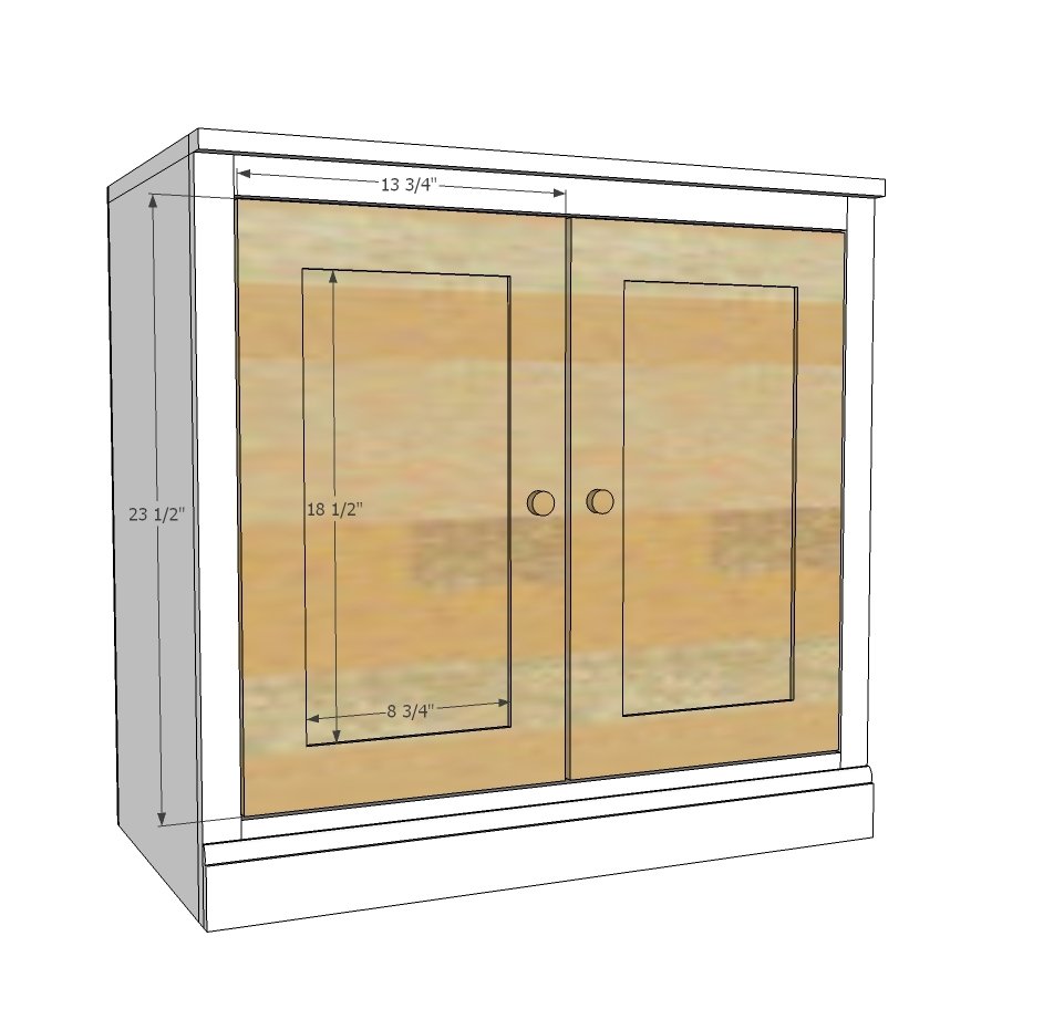 Smith Media Wall: Side Base Cabinet — step 5