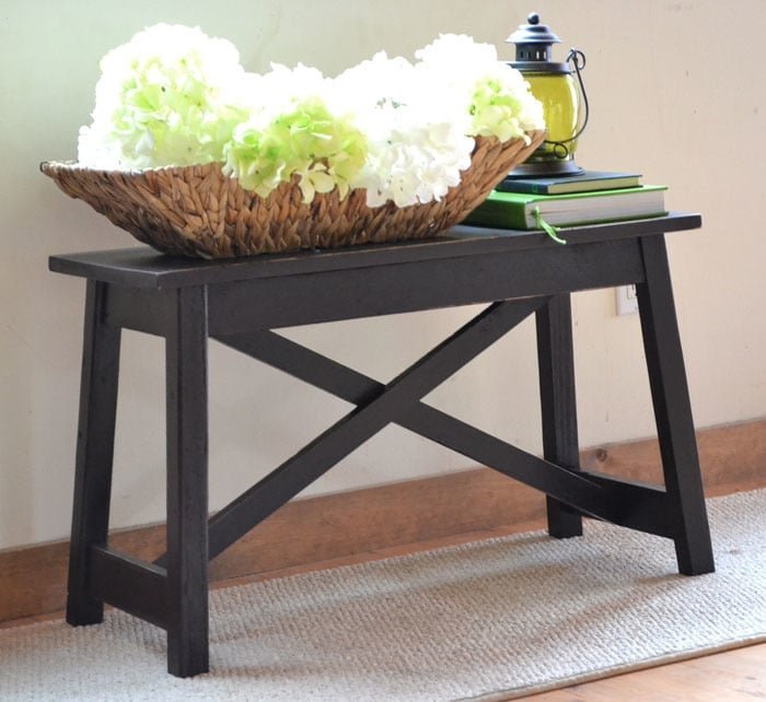 Splayed Leg X Bench