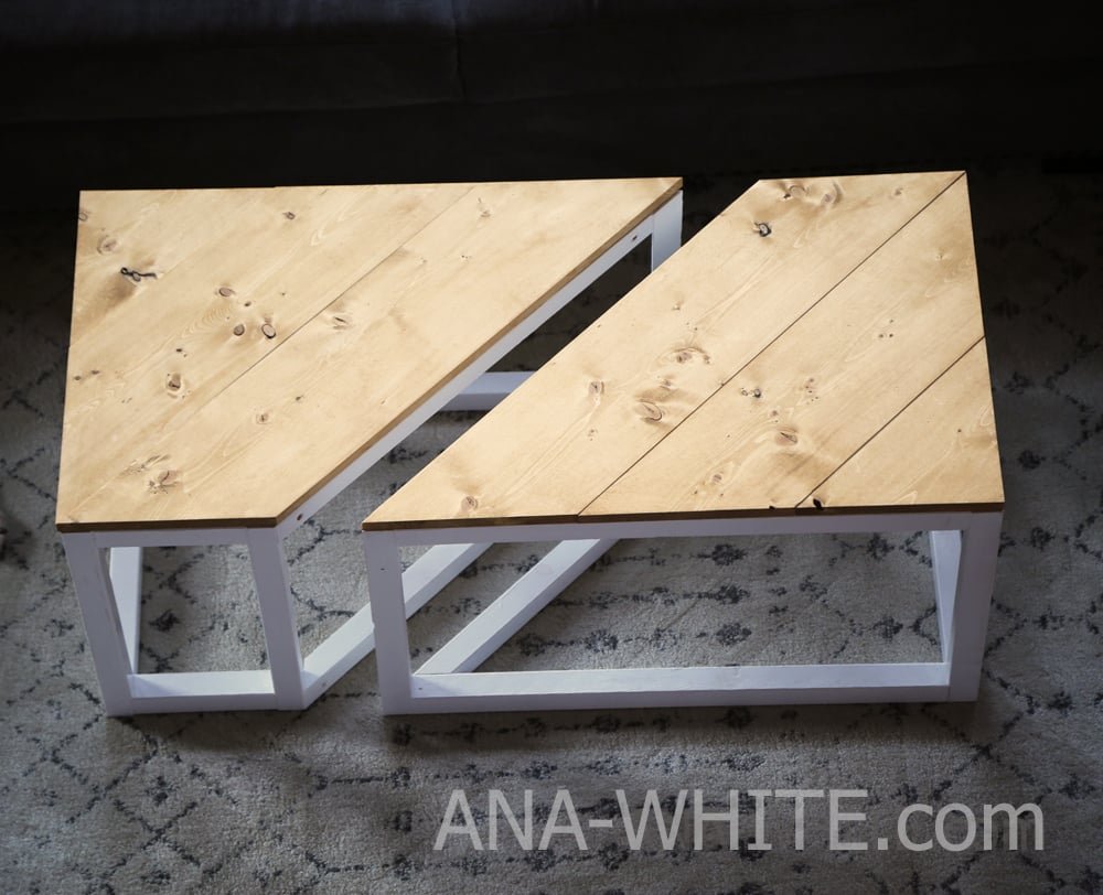 Split Industrial Coffee Table