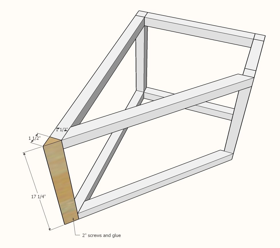 Split Industrial Coffee Table — step 6