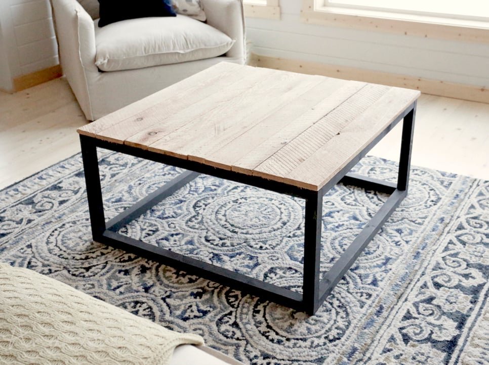 Square Box Frame Coffee Table