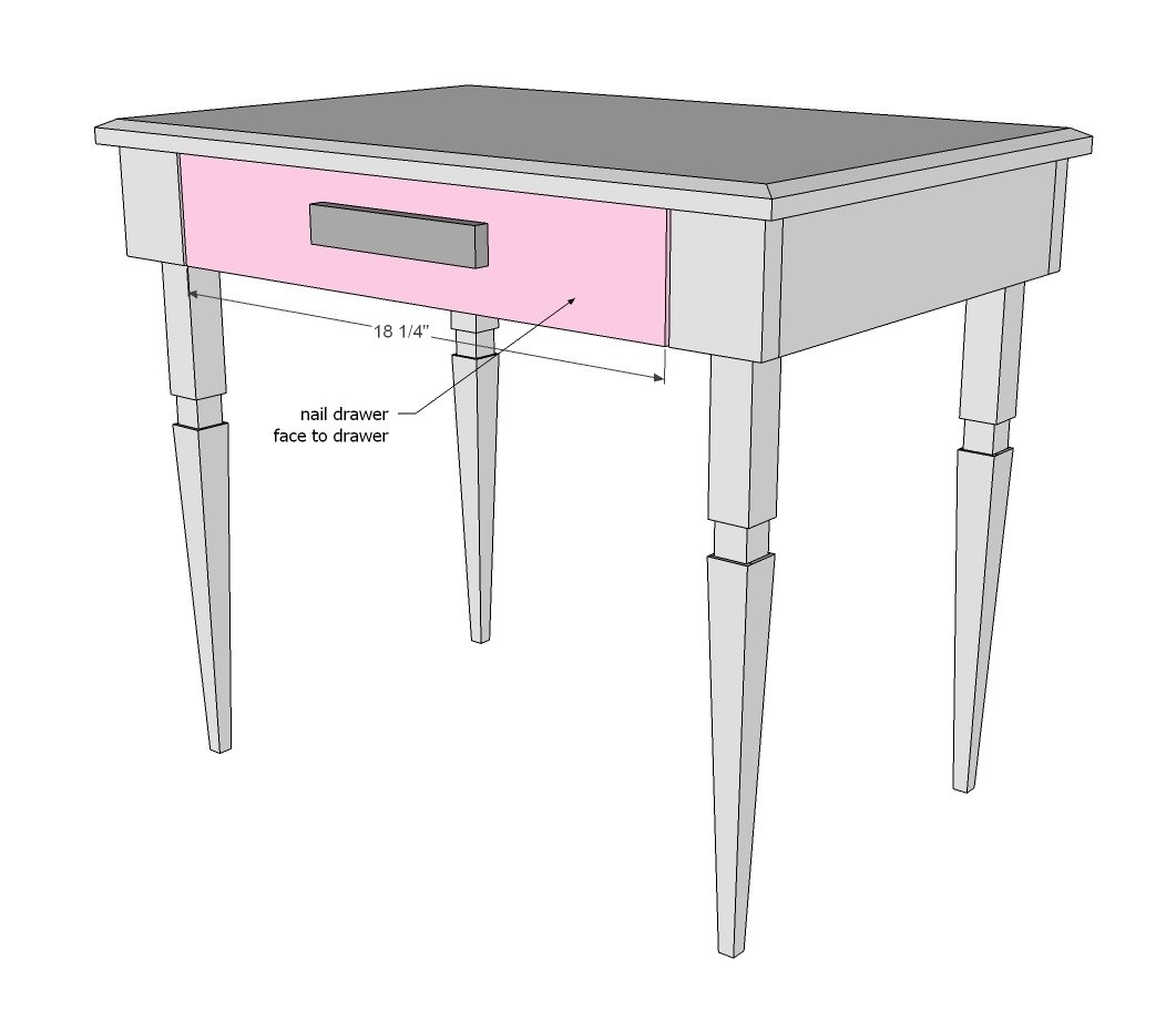 Stair Baluster Play Vanity — step 7