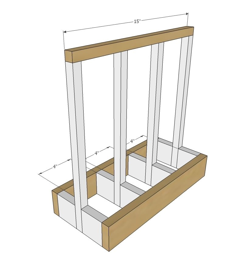 Standing Jewelry Holder — step 2