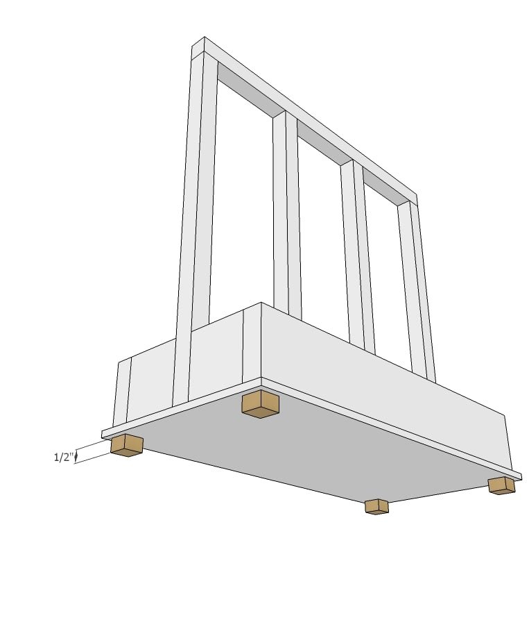 Standing Jewelry Holder — step 4