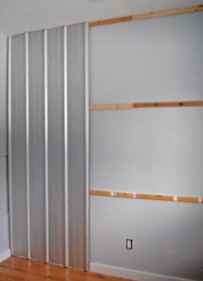 Steel Magnet Wall — step 3