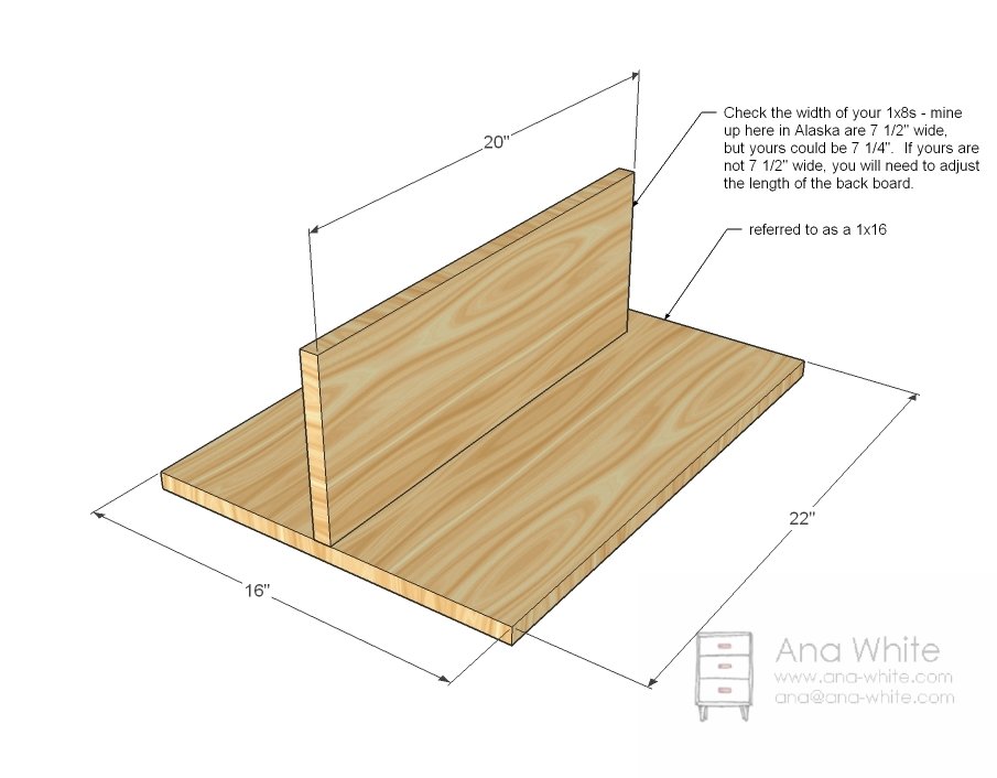 Step Up Side Table — step 1