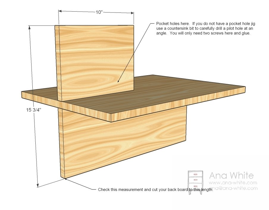 Step Up Side Table — step 2