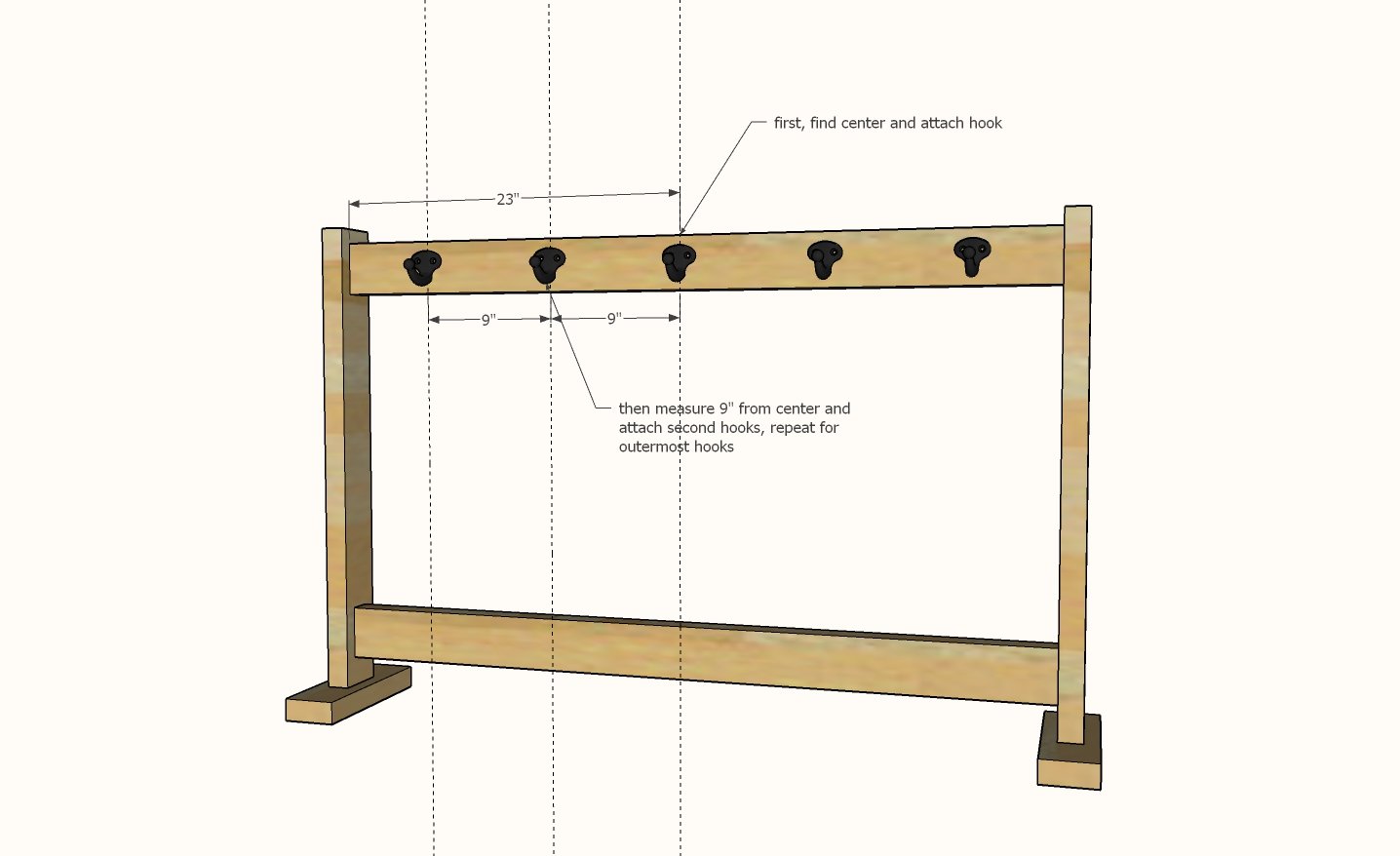 Stocking Stand — step 3