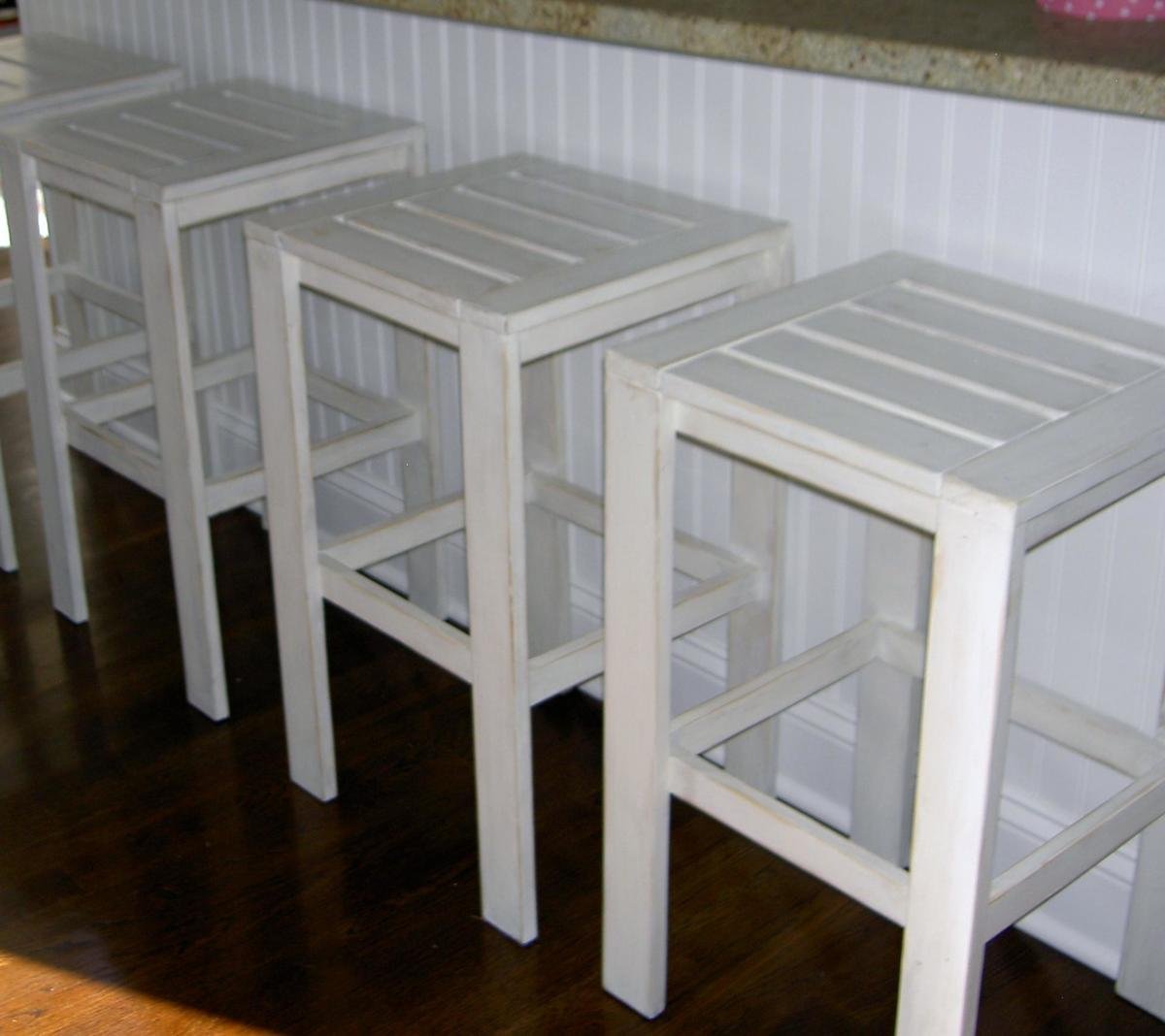 Stools for the Bar Table for the Simple Outdoor Collection