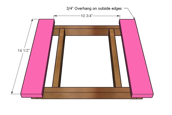 Stools for the Bar Table for the Simple Outdoor Collection — step 2