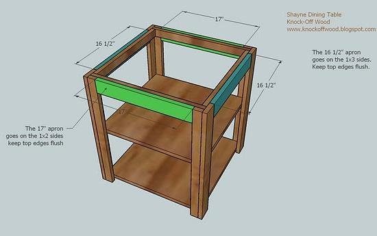 Storage Dining Table Base — step 5