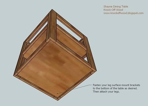 Storage Dining Table Base — step 7