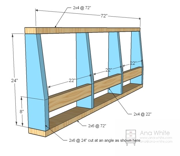 Storage Sofa — step 1