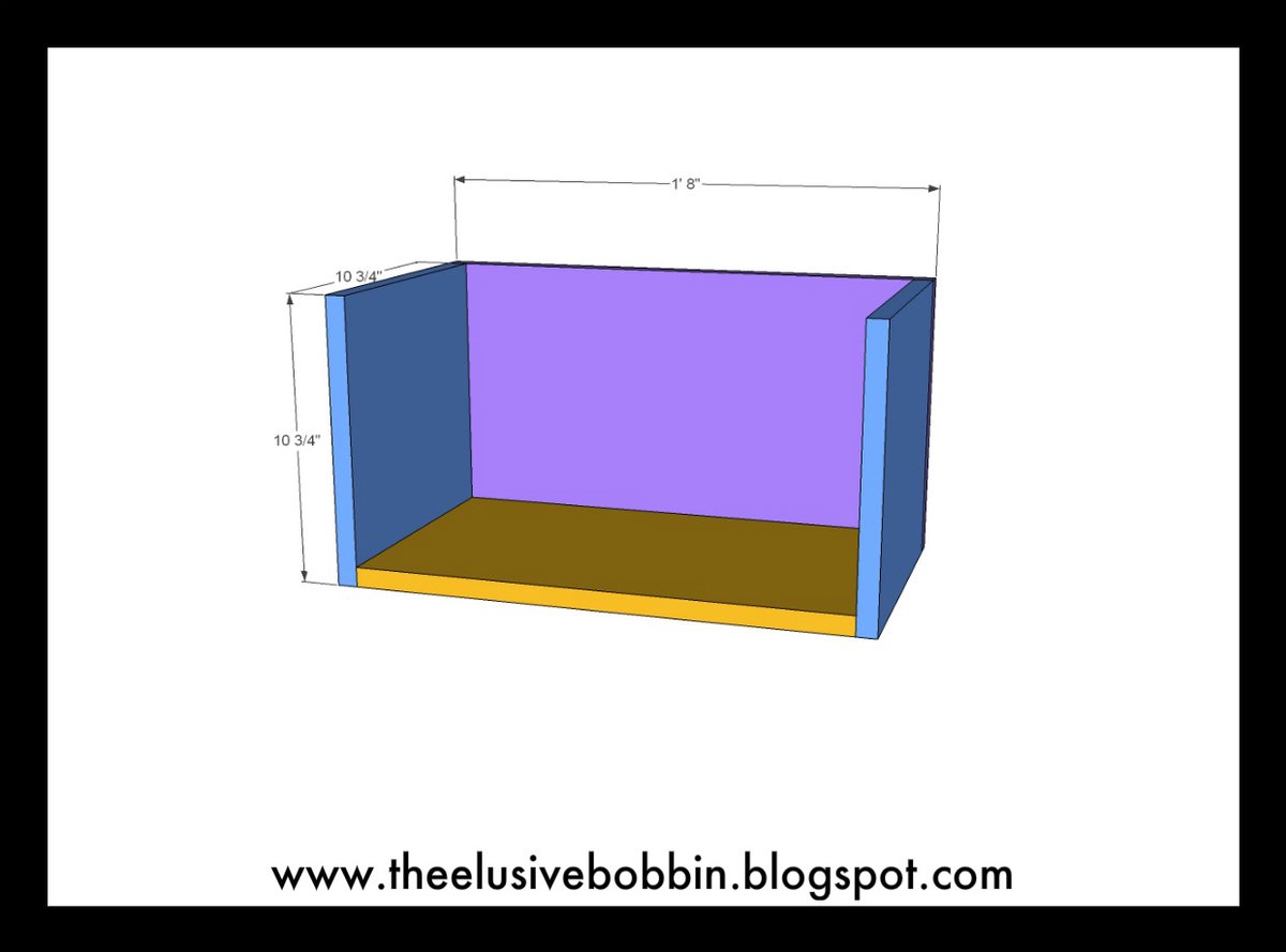 Storage Stairs for a Bunk or Loft Bed — step 1