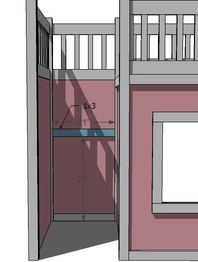 Storage Stairs for the Playhouse Loft Bed — step 15