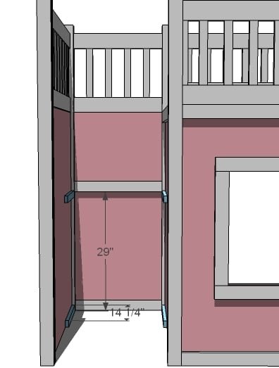 Storage Stairs for the Playhouse Loft Bed — step 16