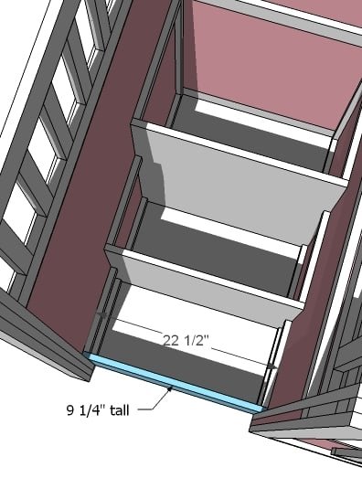 Storage Stairs for the Playhouse Loft Bed — step 21