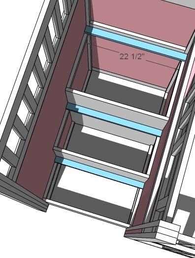 Storage Stairs for the Playhouse Loft Bed — step 22