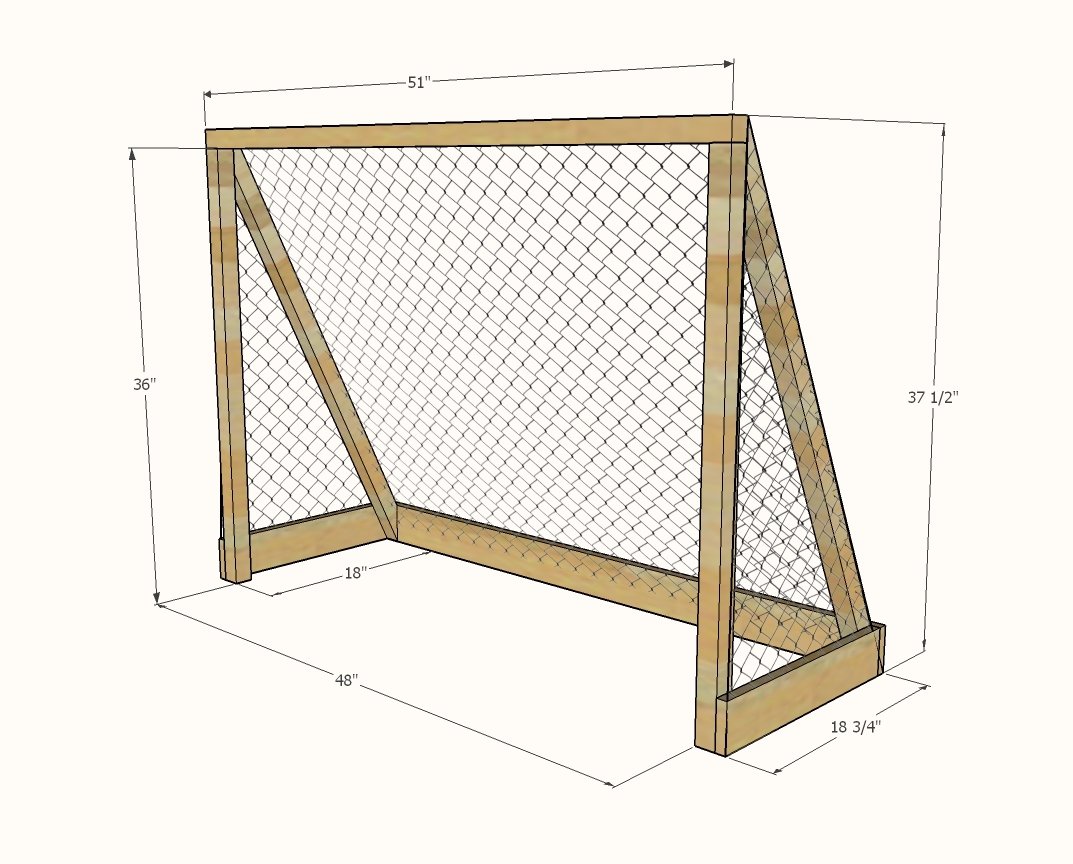 Street Hockey Goal — step 5