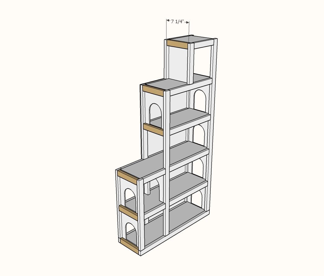 Superhero Playhouse — step 9