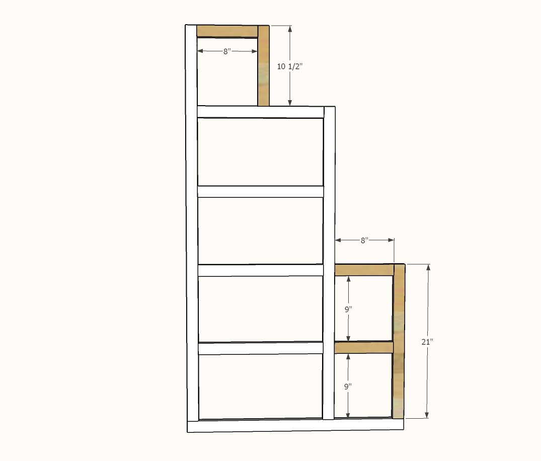 Superhero Playhouse — step 2