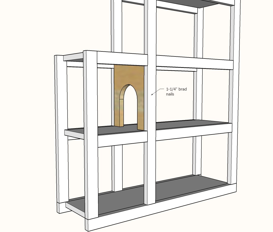 Superhero Playhouse — step 5
