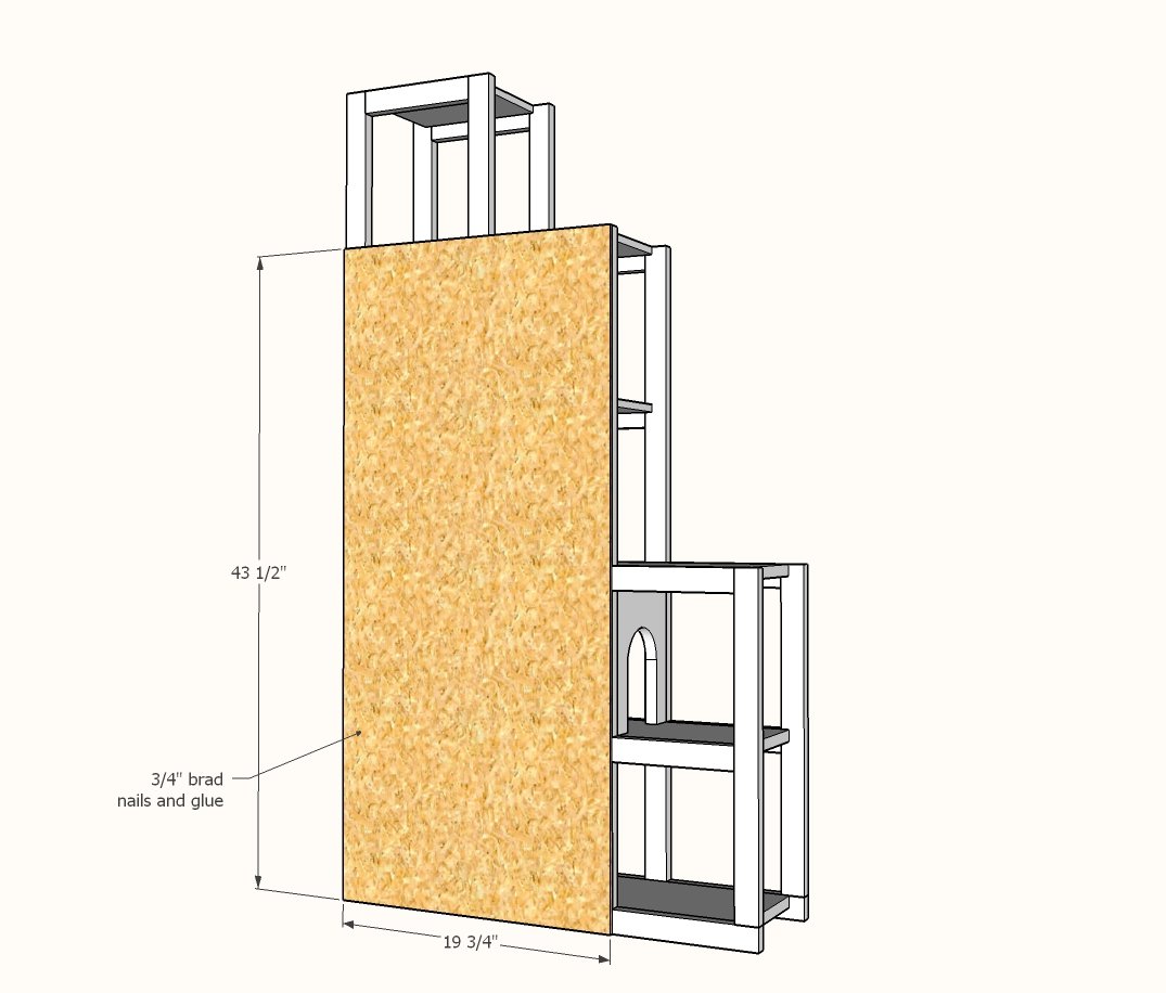 Superhero Playhouse — step 6
