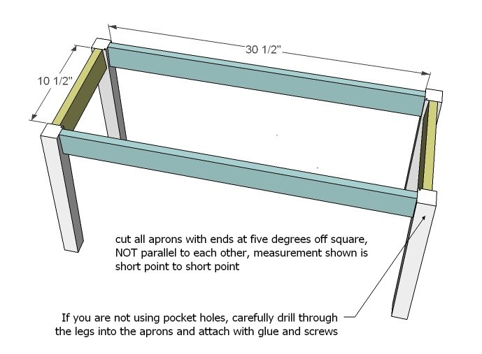 Surf Board Coffee Table, Bench or Child's Table — step 3