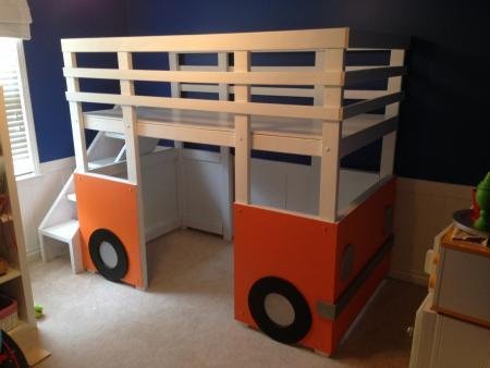 Surf Bus or Van Loft Bed