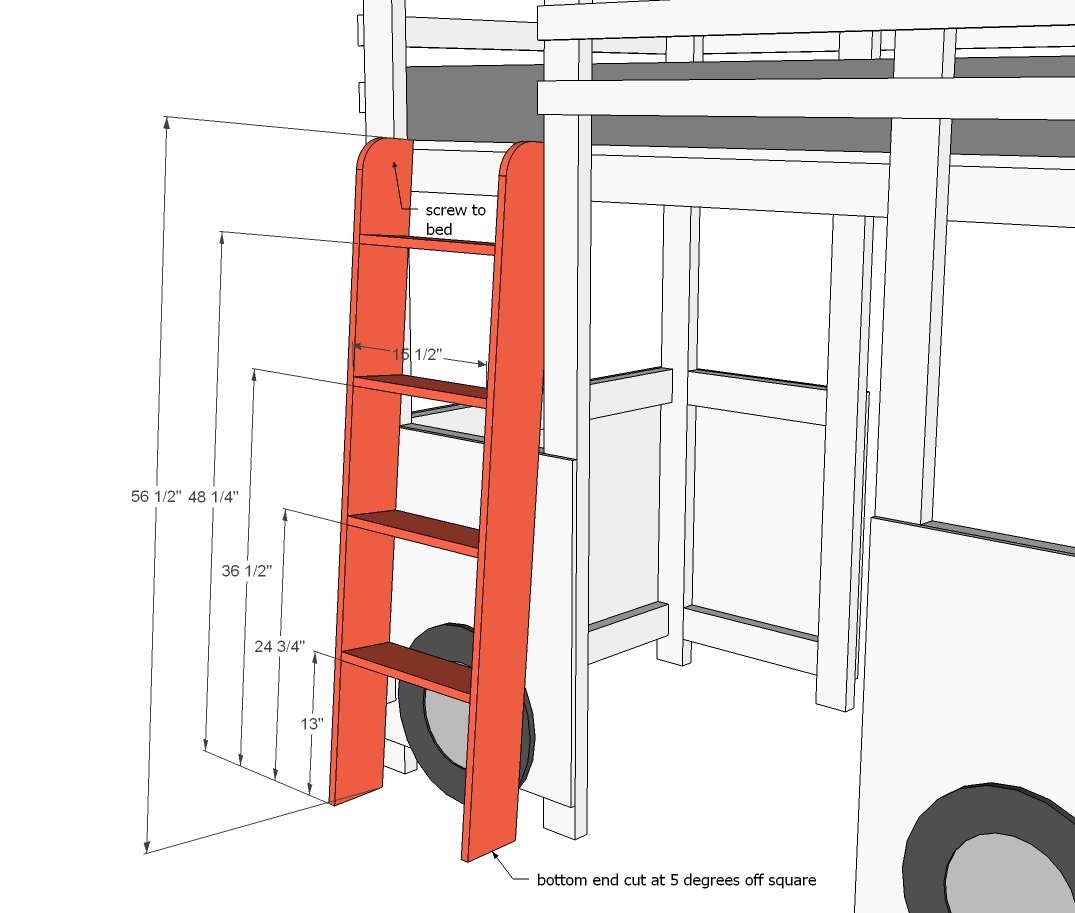 Surf Bus or Van Loft Bed — step 11