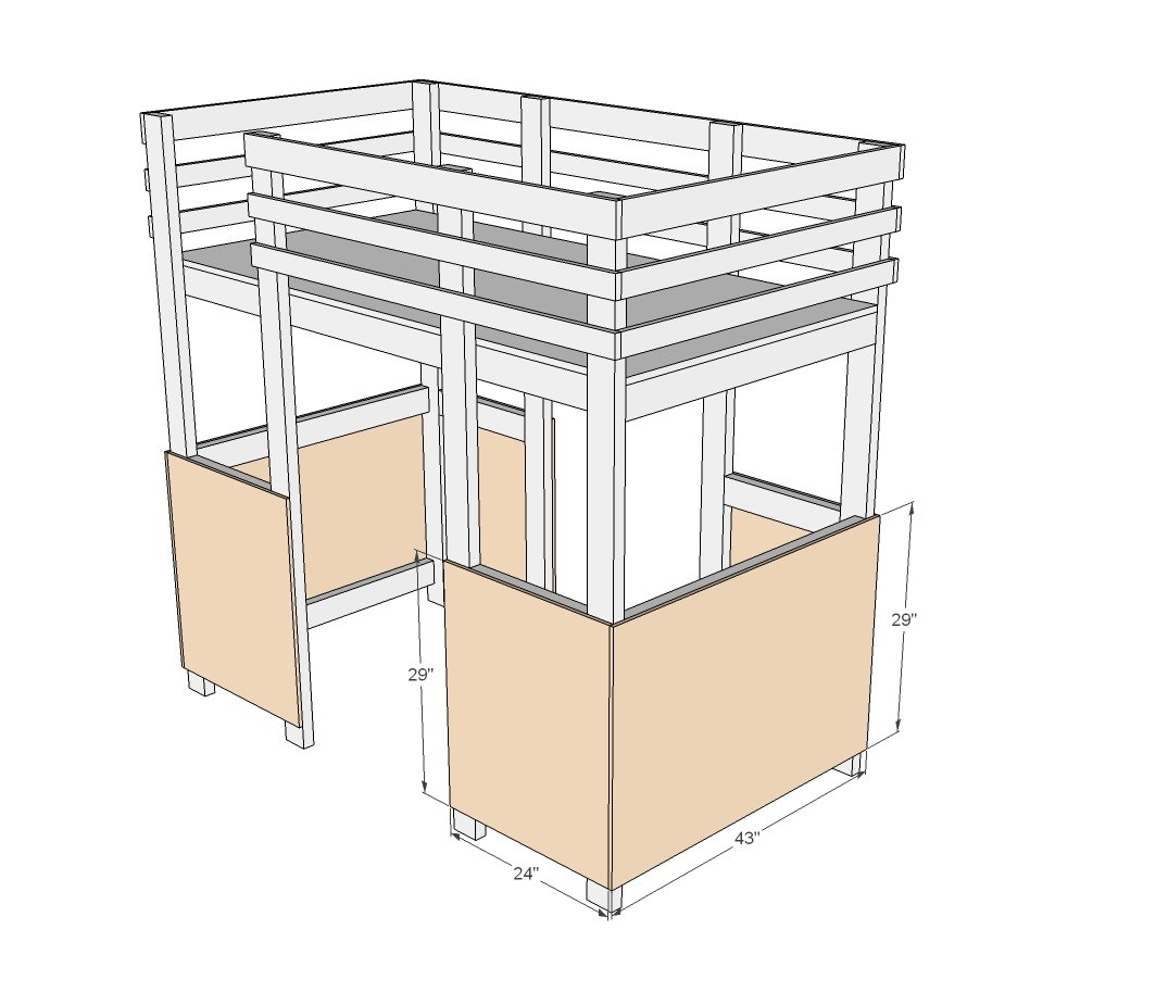 Surf Bus or Van Loft Bed — step 8
