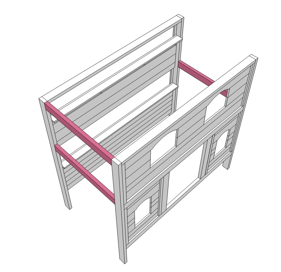 Sweet Pea Bunk Bed — step 17