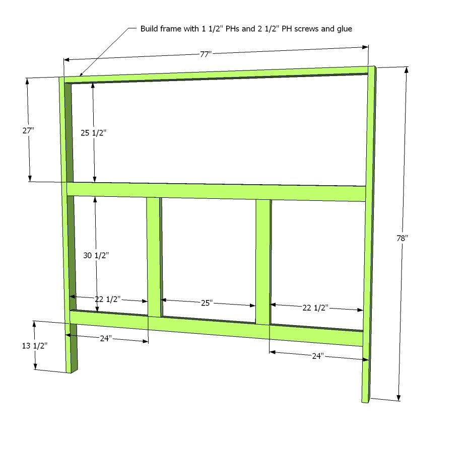 Sweet Pea Bunk Bed — step 1