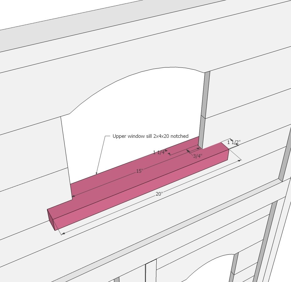 Sweet Pea Bunk Bed — step 6