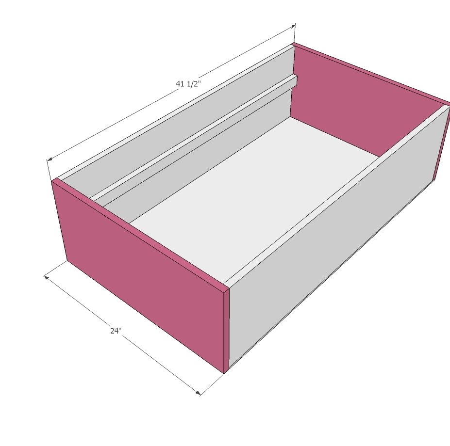 Sweet Pea Garden Bunk Bed Storage Boxes — step 2