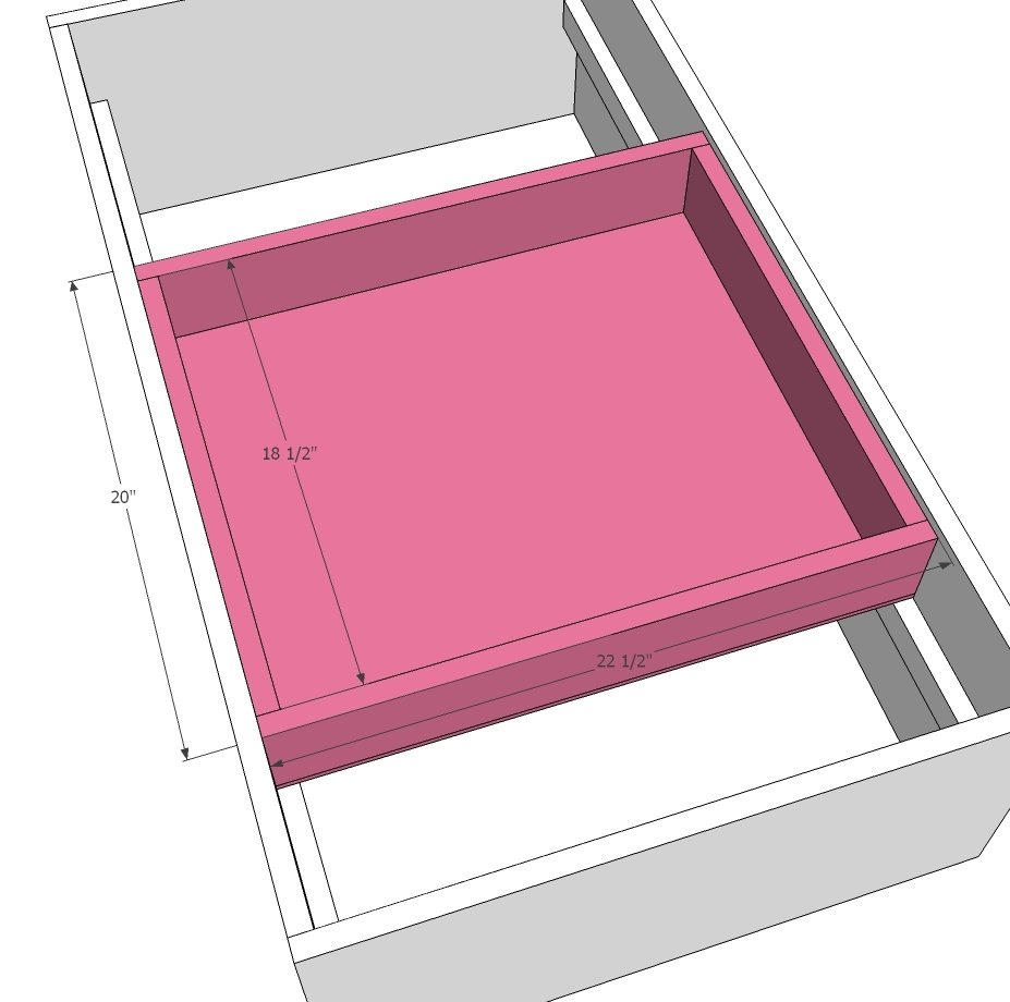 Sweet Pea Garden Bunk Bed Storage Boxes — step 4