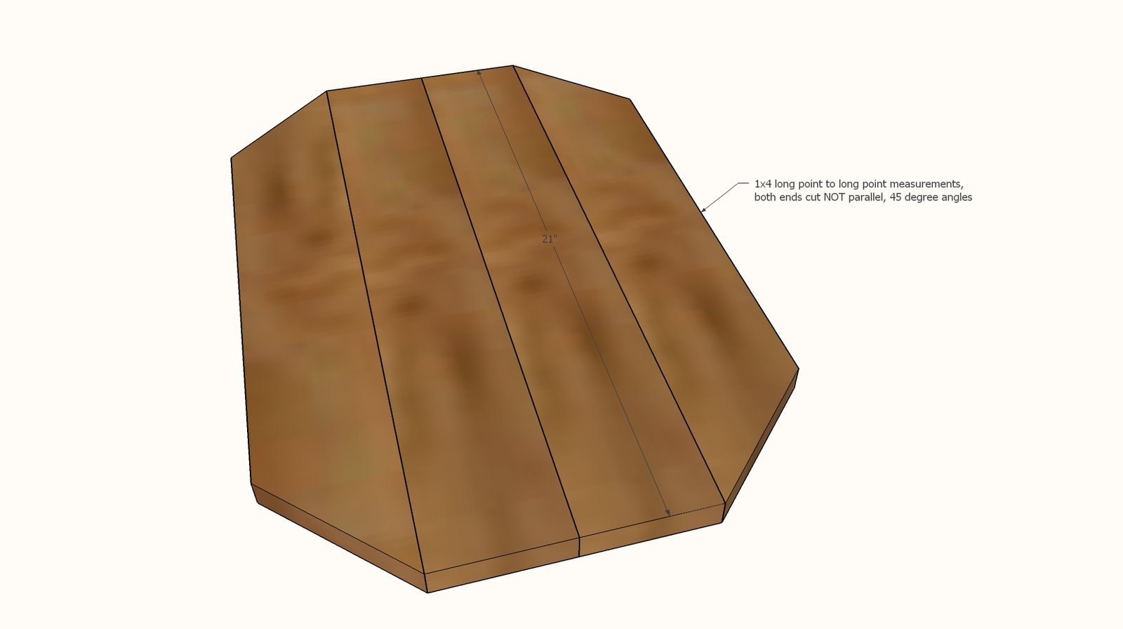 Tabletop Lazy Susan — step 1